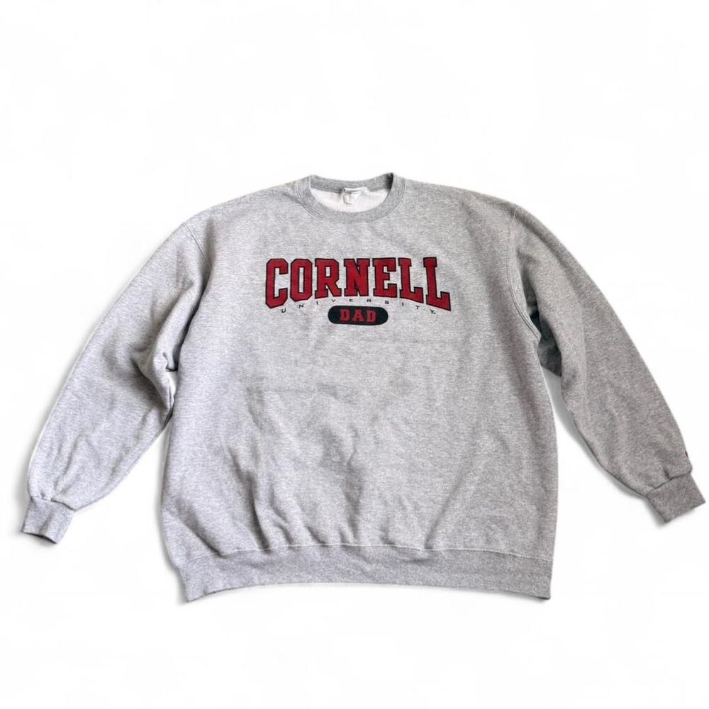 Cornell University “Dad” 3XL Gray Champion Sweatshirt